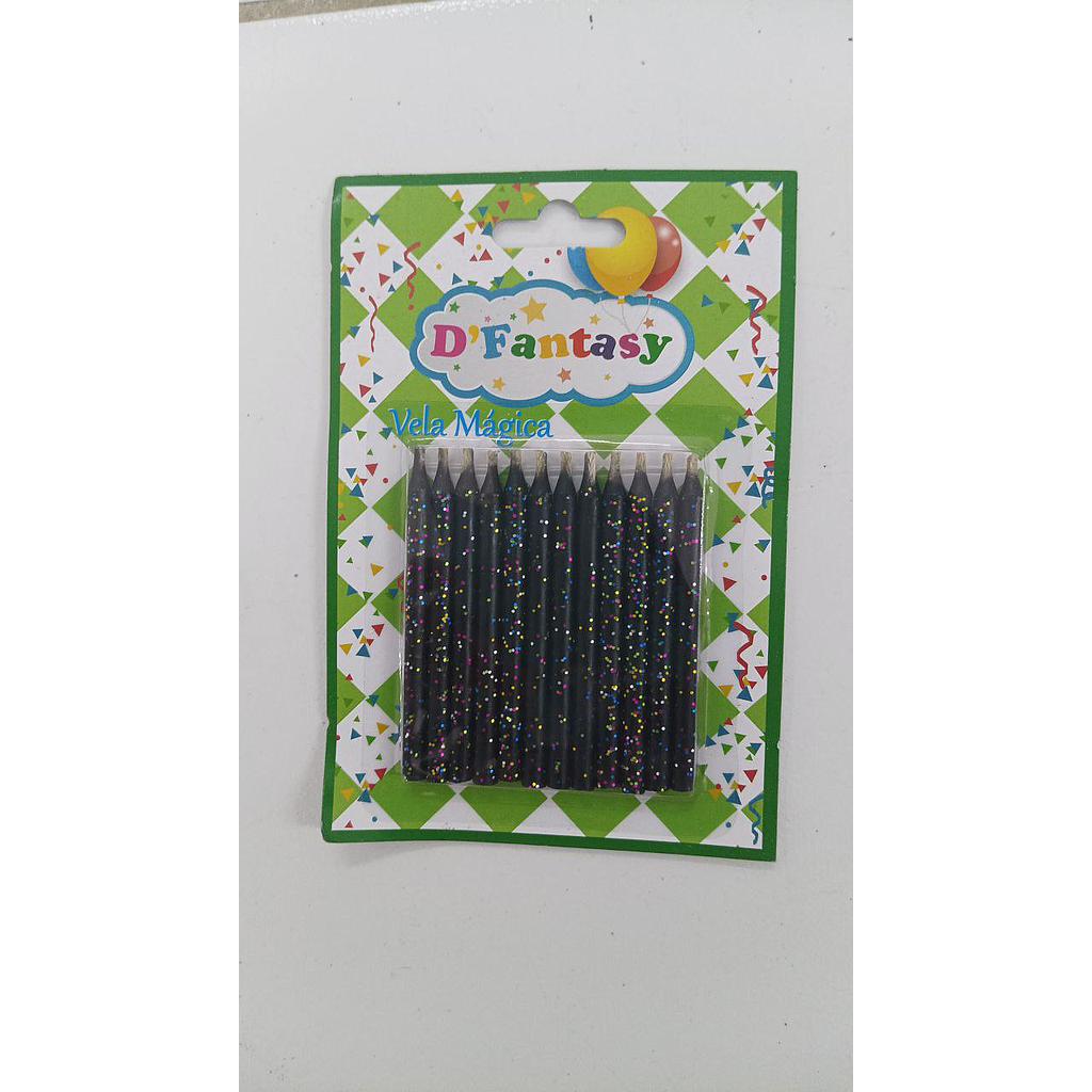 Vela Magica Escarchada x 12 Und 