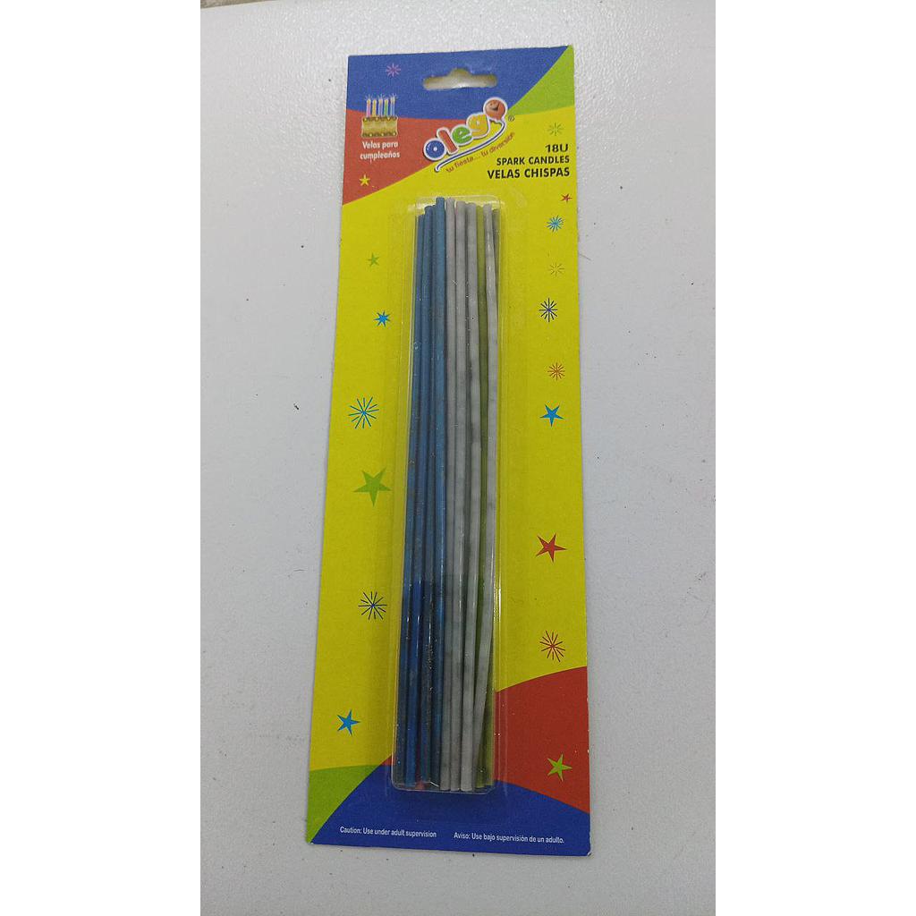 Velas Chispas Olego X 18 Und