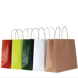 Bolsa Con Asa Unicolor  Pq x 12 Und 