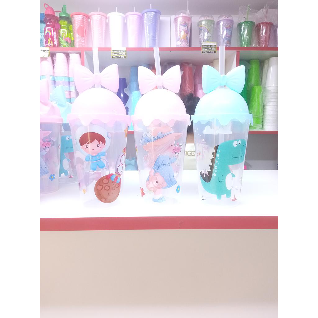 Vaso Tumbler Cono De Helado x 1  Und 