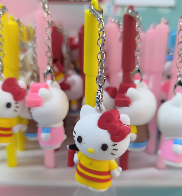 Lapicero Con Llavero Hello Kitty x 1 Und 