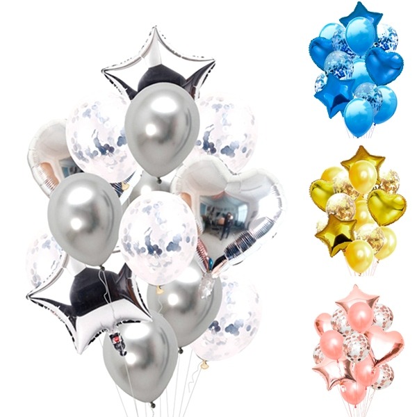 Bouquet De Globos x 14 Piezas